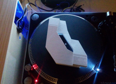 3DPrint Sonifier Turntable